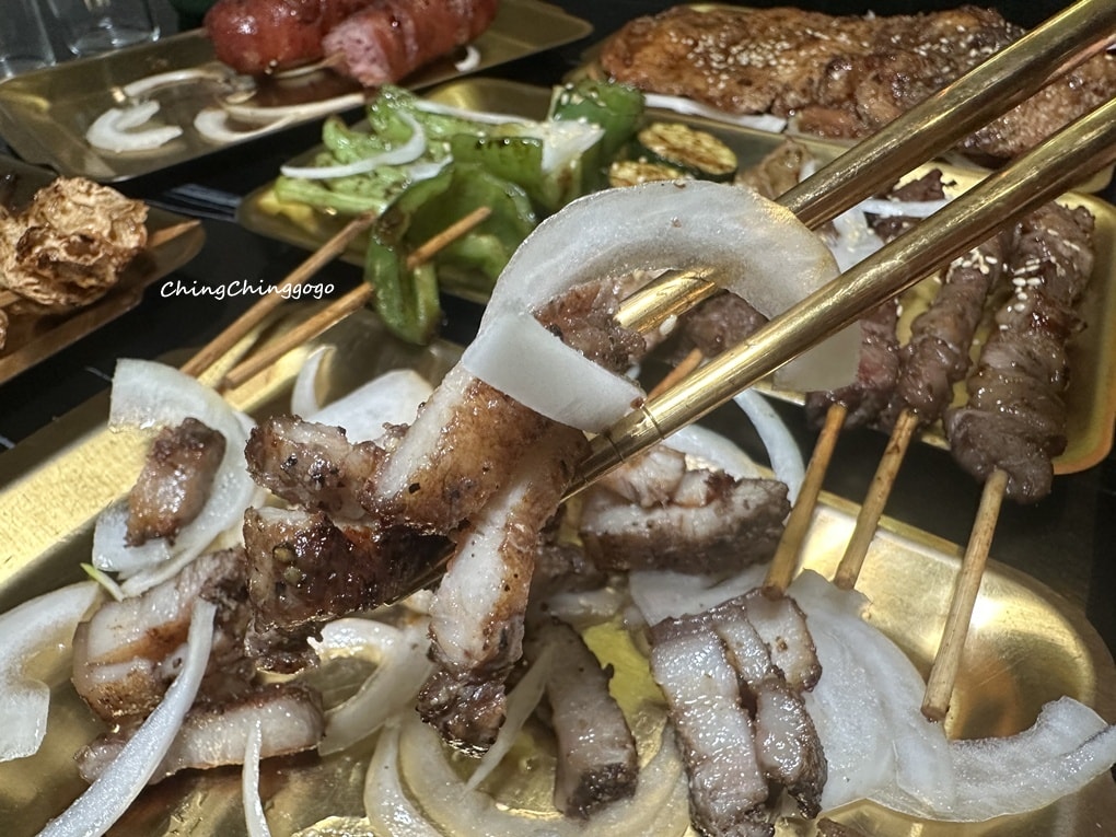 新竹串燒推薦|宙匯燒烤林森店.深夜美食不採雷|熱湯暖胃